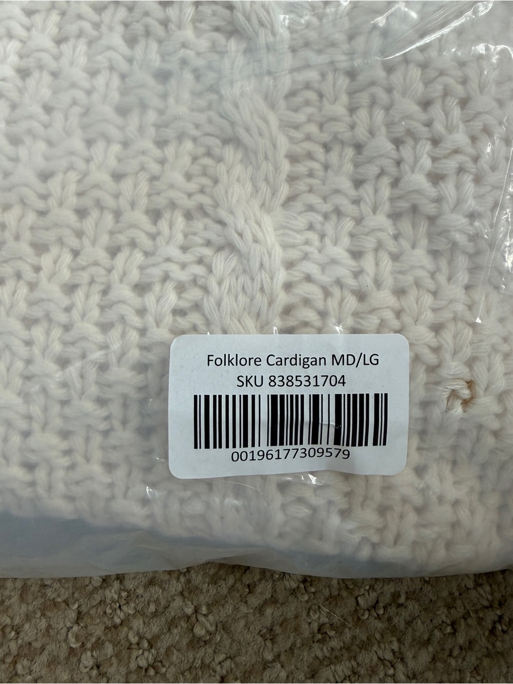 Taylor Swift the cardigan folklore sweater M/L - Picture 4 of 5